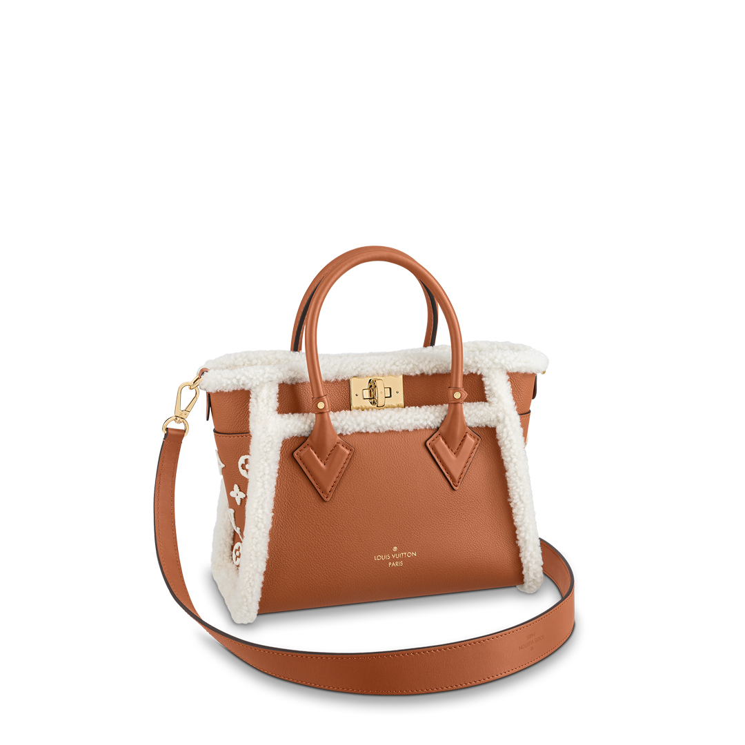 Louis Vuitton ON MY SIDE PM Tote Bag M58918 Caramel